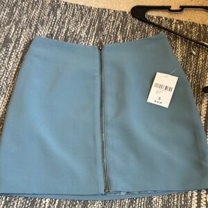 Forever 21 Light Blue Mini Skirt with Zipper